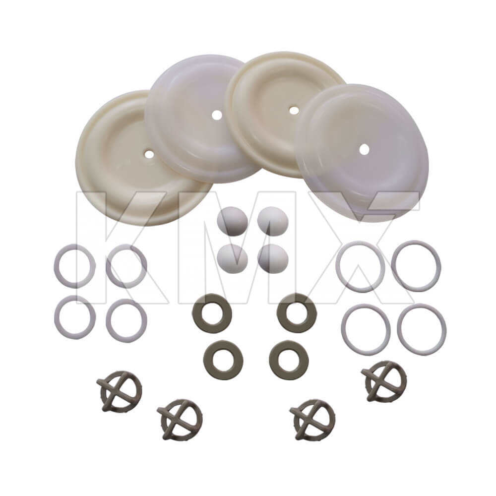 DEBEM KITB251P-MTTPT Kit H&uacute;medo Bomba Diafragma   Boxer 1-1/2" PP