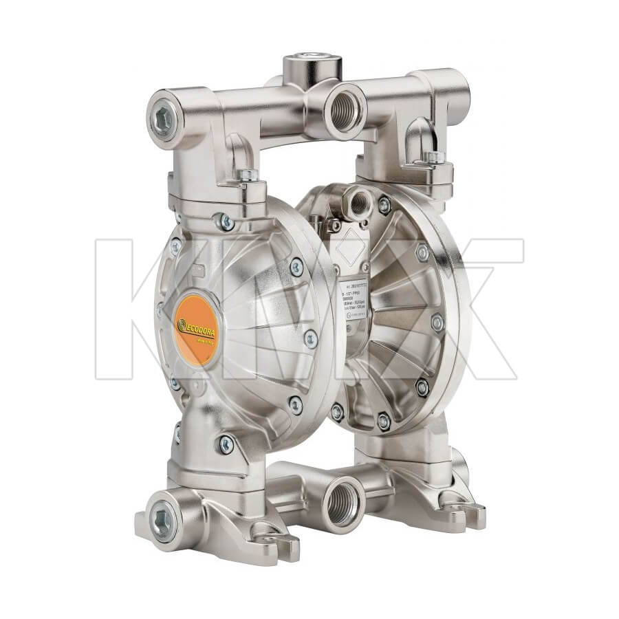 ECODORA 0E3C3/26111NHH Bomba de Diafragma 1" Aluminio/Buna-N,  