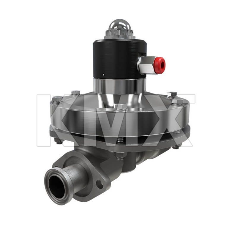 DEBEM FQ100A-HT Amortiguador de Pulsos 1", FDA Acero Inoxidable-Tefl&oacute;n